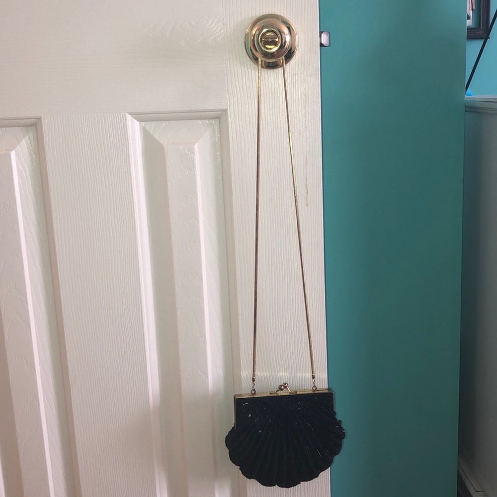 Small black clutch